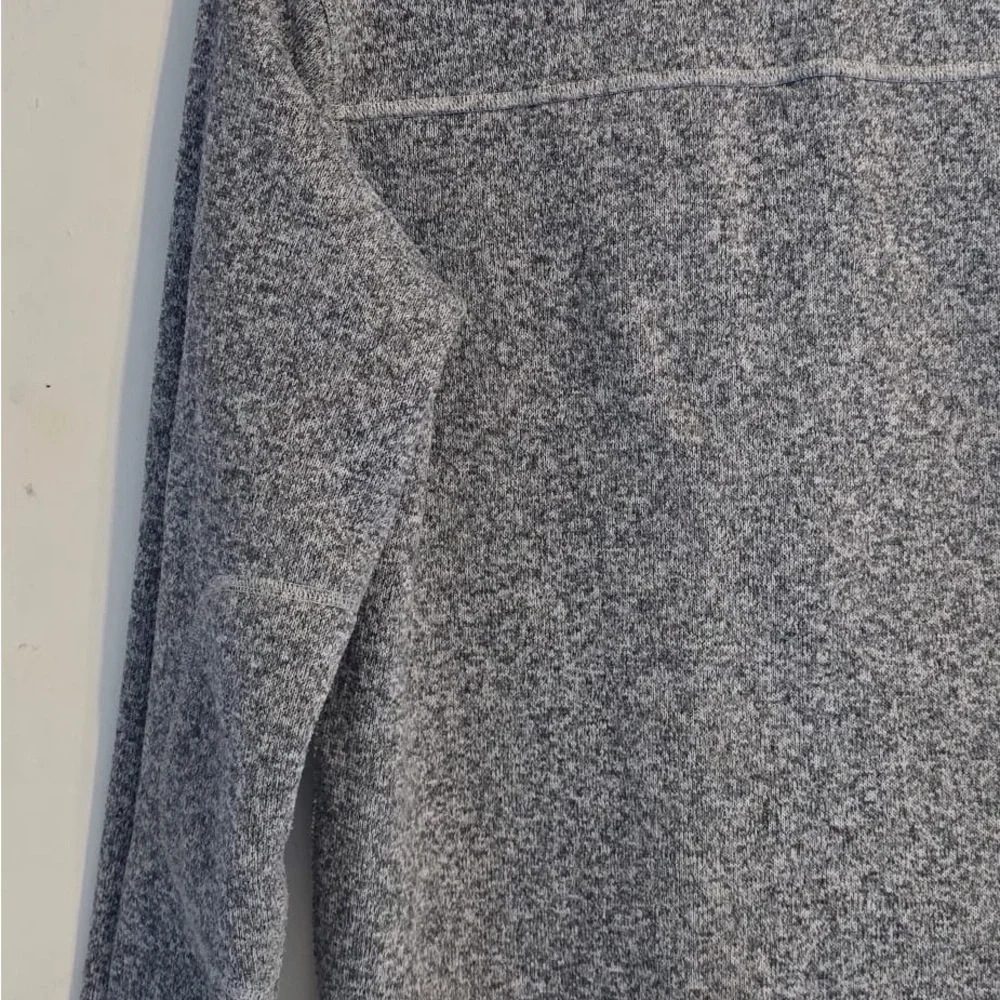 The North Face Heathered Gray Fleece Jacket
